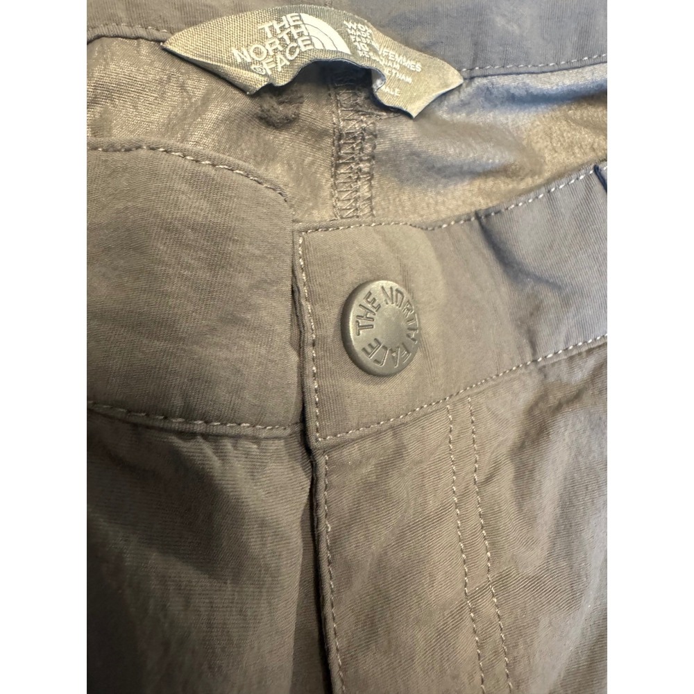 The North Face Convertible Cargo Hiking Pants Womens Outdoor Gray size 10 - Picture 6 of 9